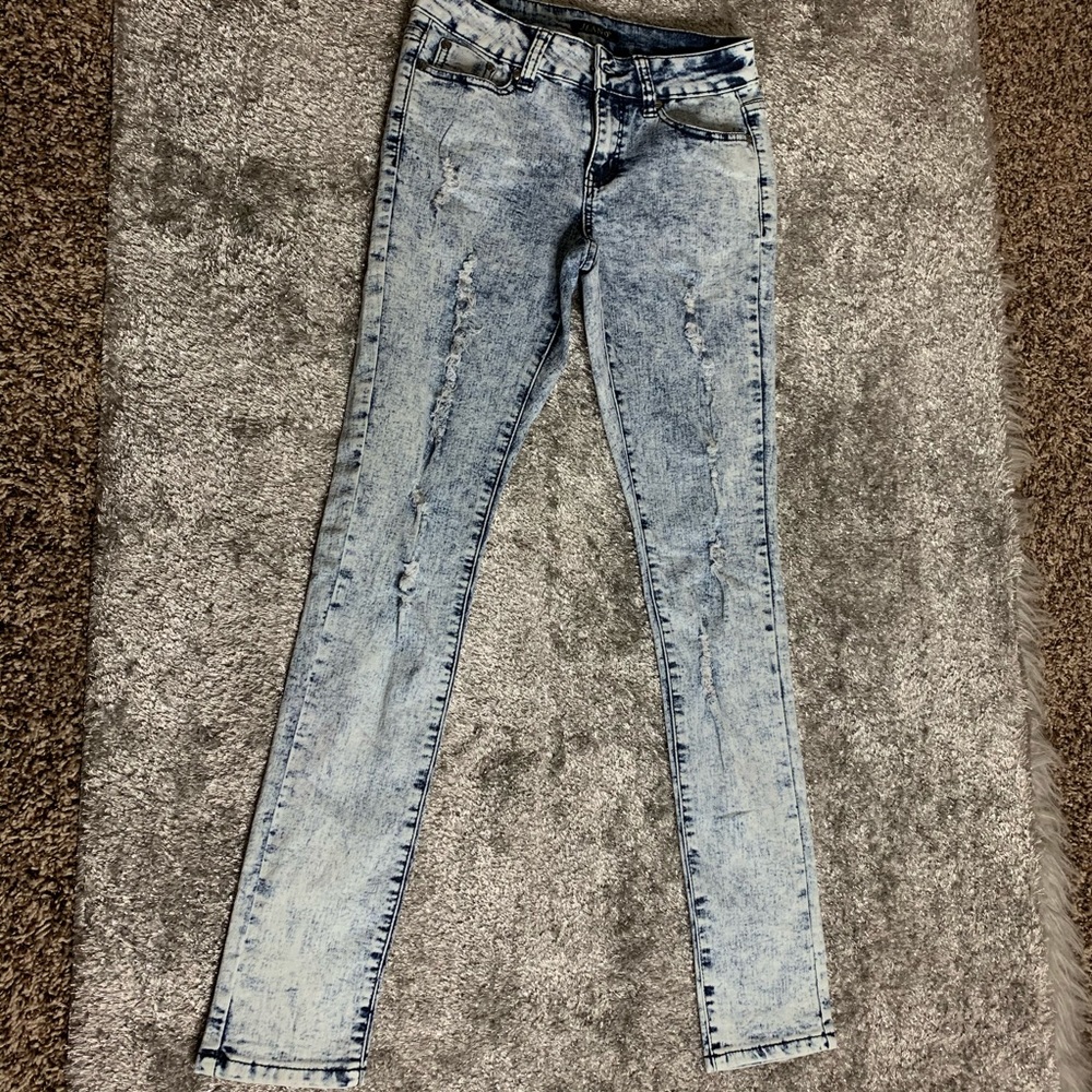 Acid Wash Jeans (Size 3)